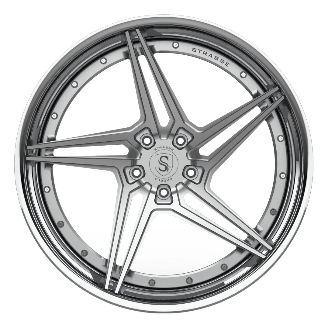Strasse SV2T DEEP CONCAVE FS 3 Piece forged wheels