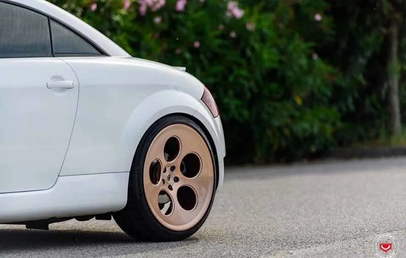 Vossen LC 103 forged wheel — side profile