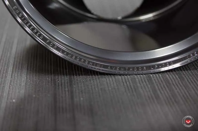 Vossen LC 103 forged wheel — rear angle