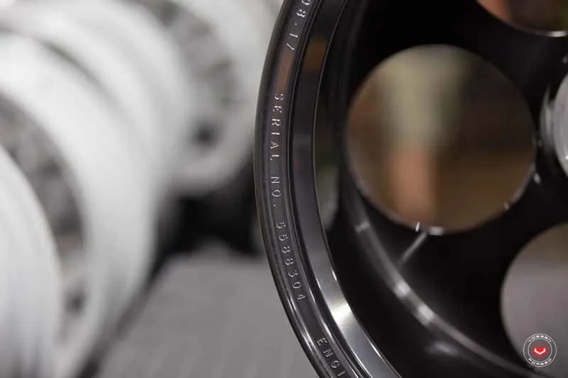 Vossen LC 103 forged wheel — mounted on vehicle