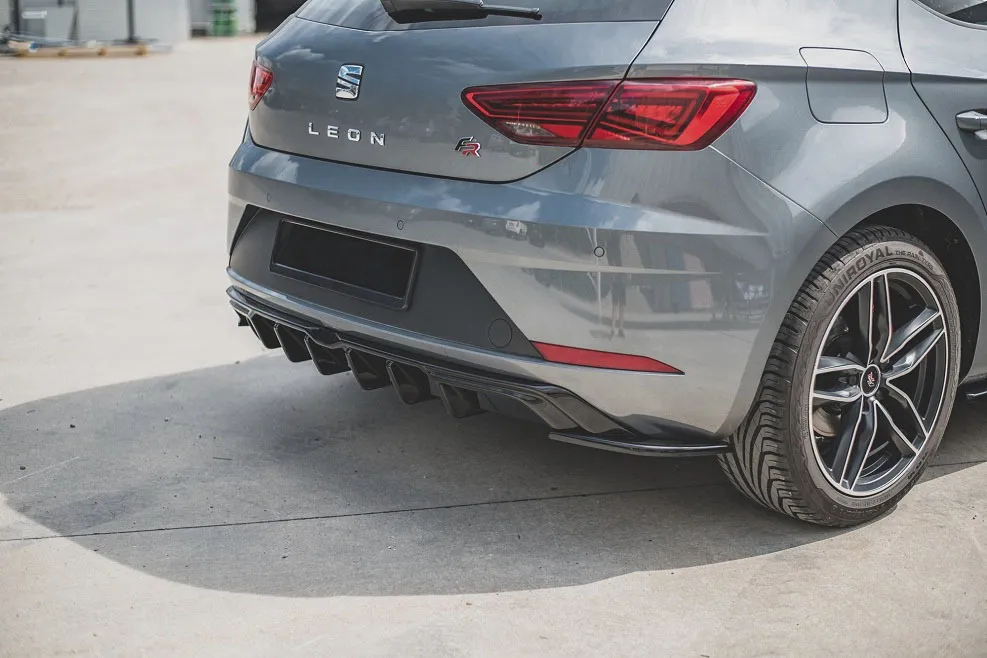 Maxton Design REAR SIDE SPLITTERS FOR SEAT LEON MK3 FR new model