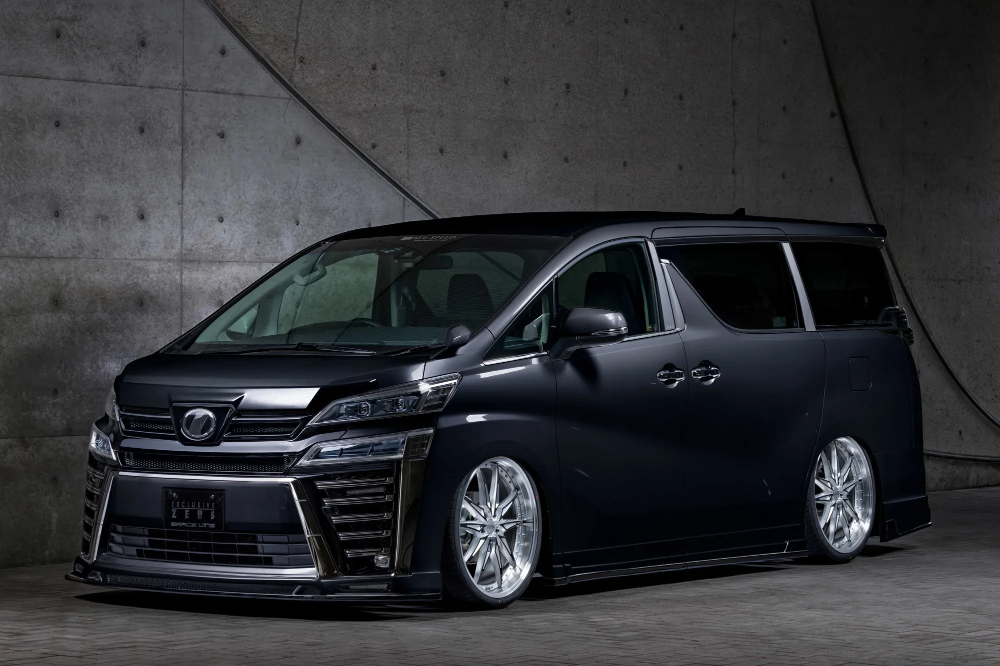 M'z Speed body kit for Toyota Vellfire ZG/Z grade ABS Plastic