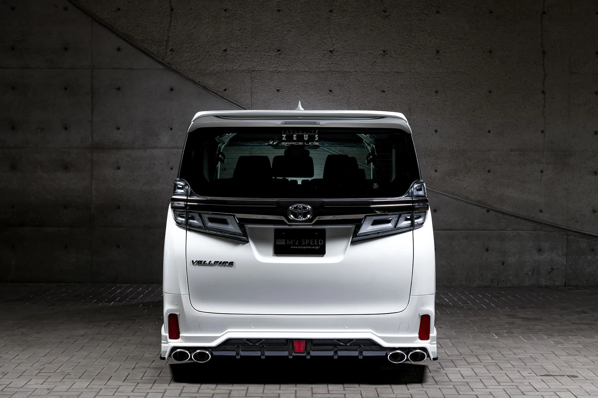 M'z Speed body kit for Toyota Vellfire ZG/Z grade ABS Plastic