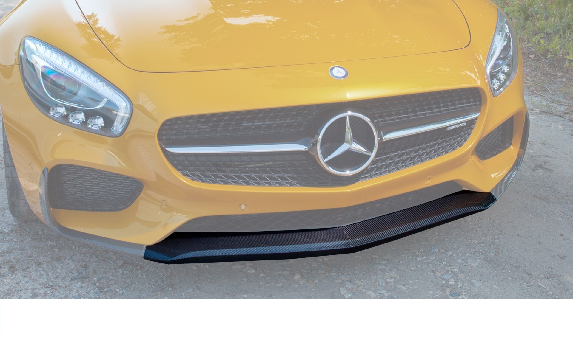 Hodoor Performance Carbon fiber front bumper spoiler Edition 1 Style for Mercedes GT-class C190