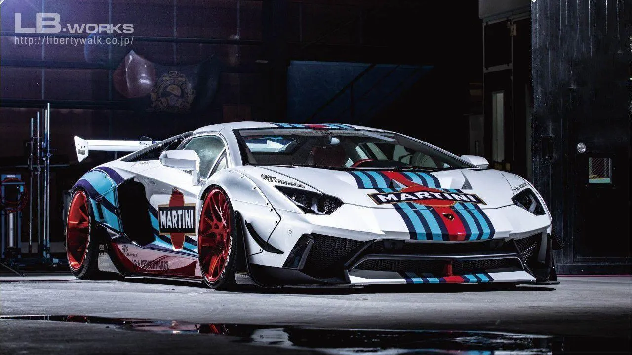 LB Works body kit for Lamborghini Aventador Limited Edition new style