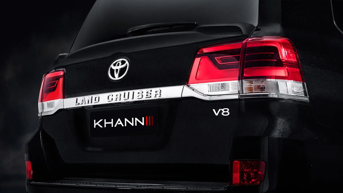 SPOILER ON TOYOTA LC 200 HRS new model