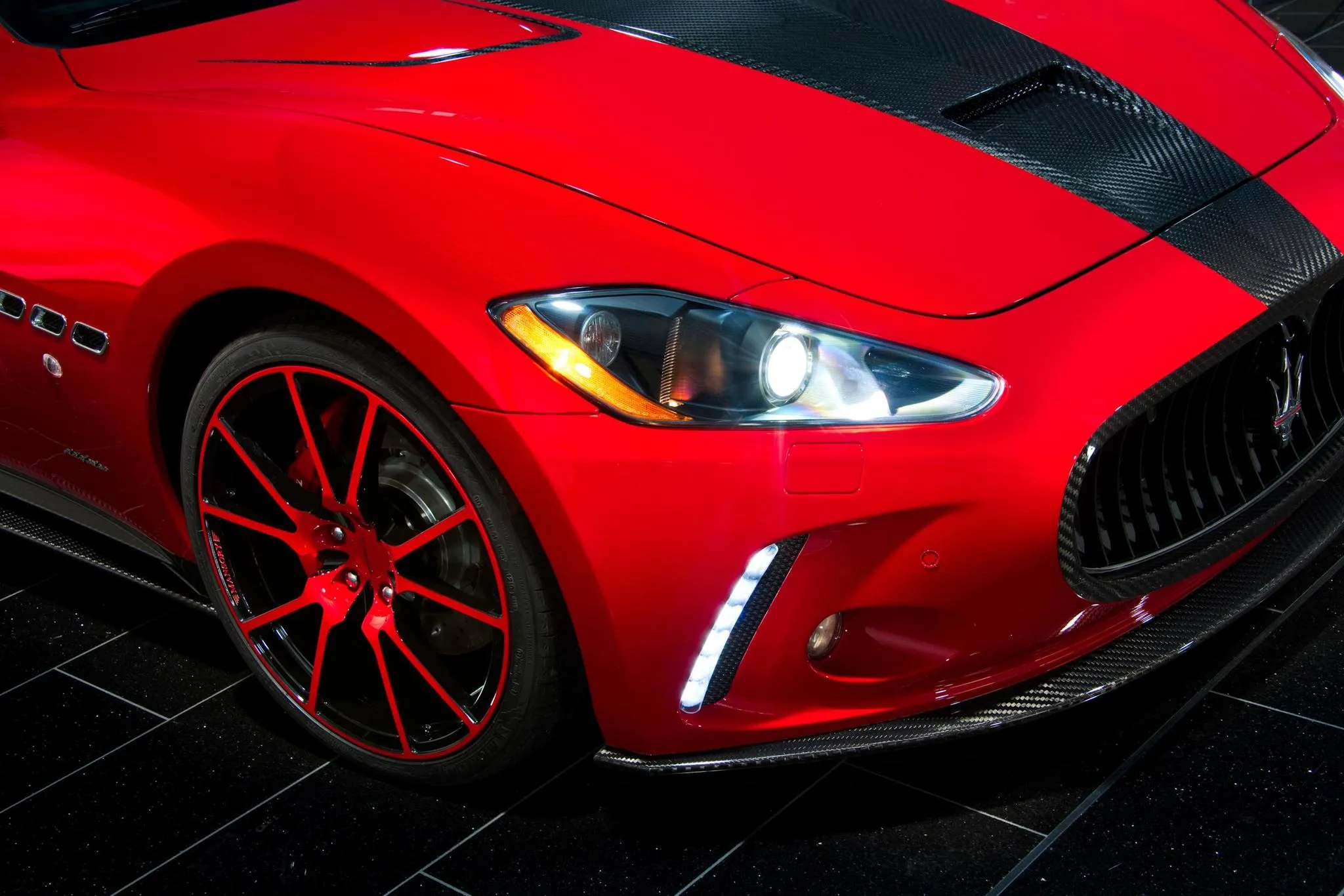 Mansory body kit for Maserati Gran Turismo carbon