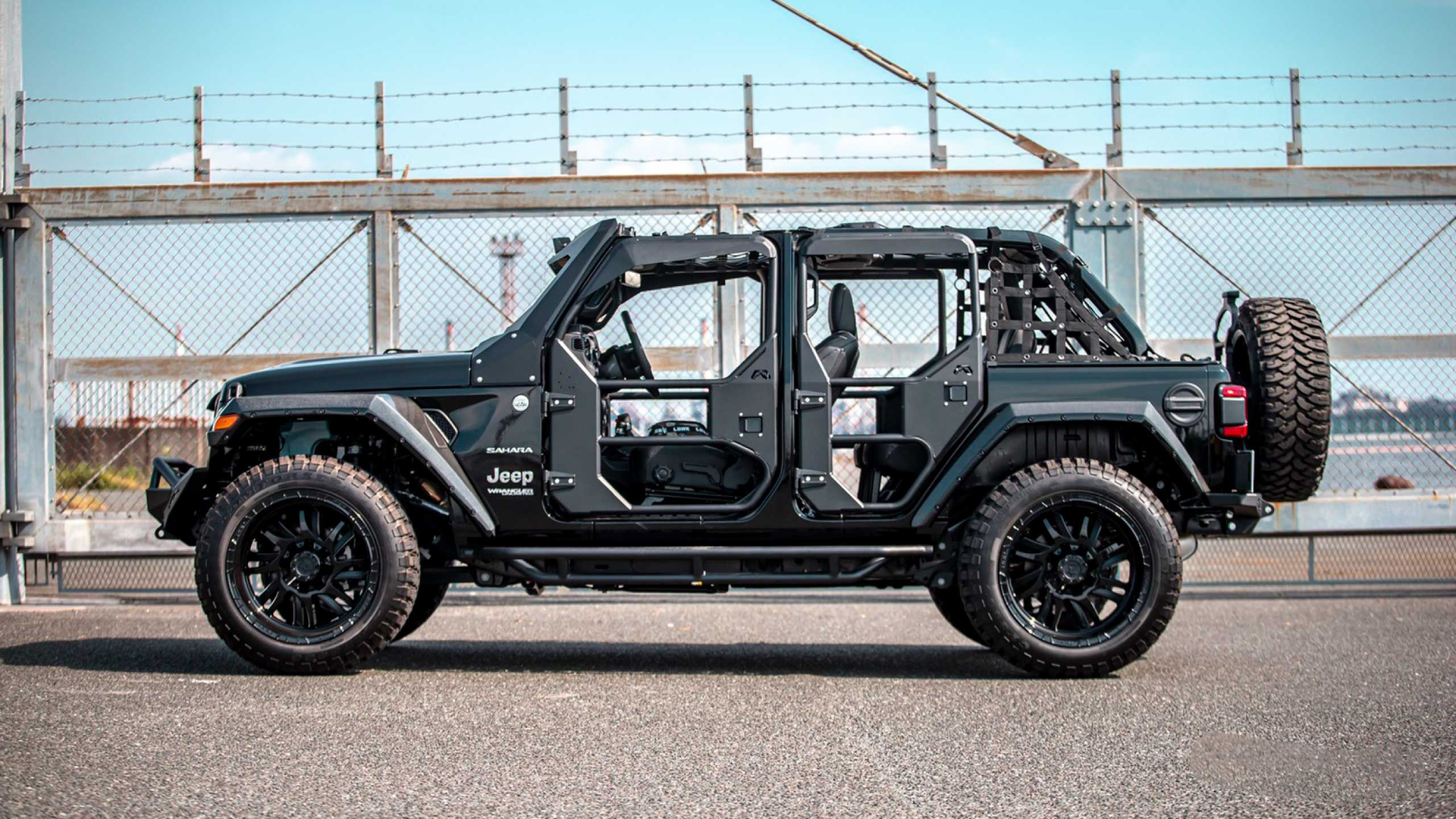 Liberty Walk nation body kit for Fairline Jeep Wrangbr new style