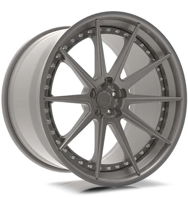 ADV.1 ADV10 Track Spec SL Series 3-Piece Forged Wheel — product render front view