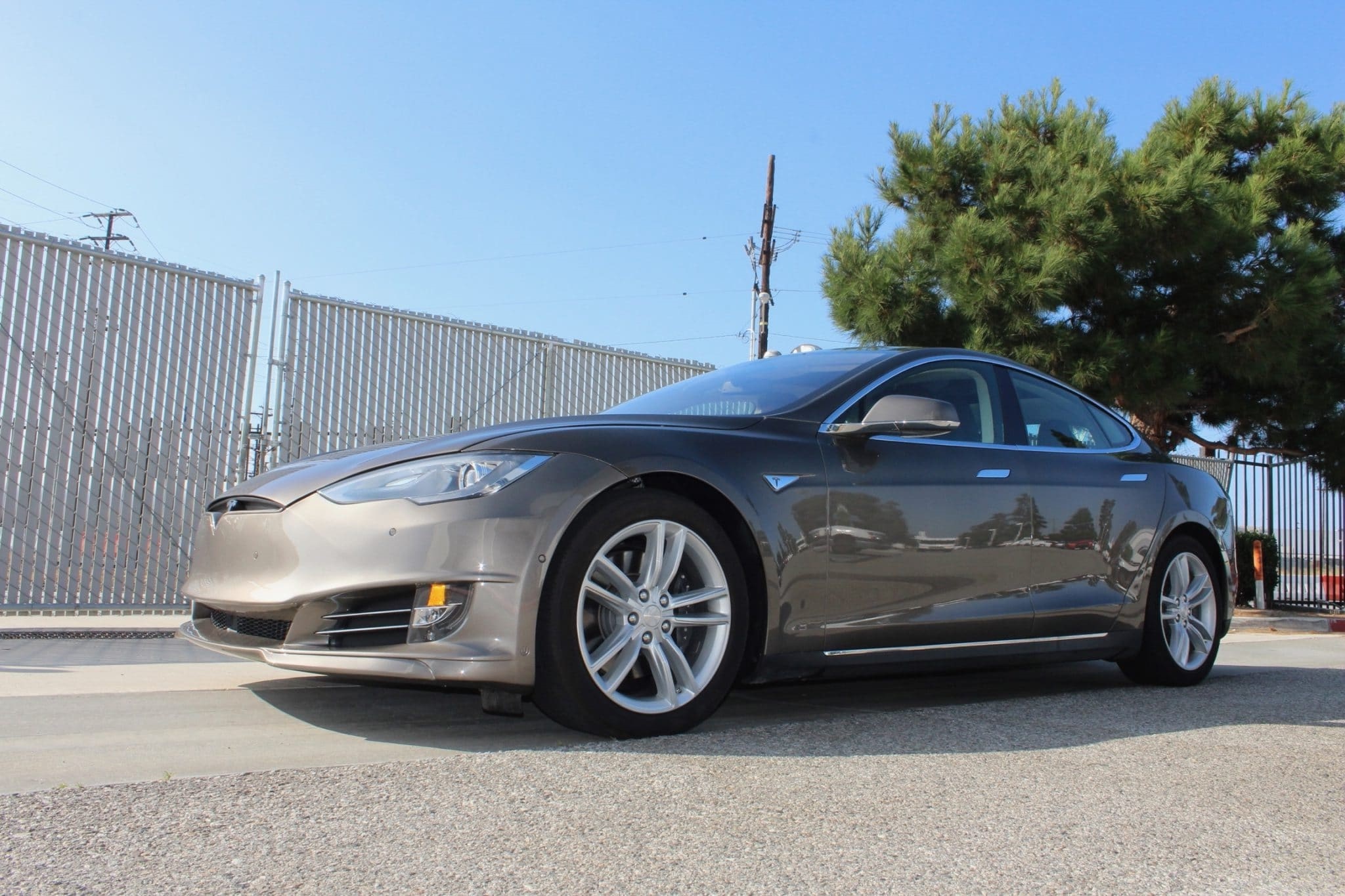 Unplugged Performance Refresh Front Fascia System for Tesla Model S carbon fiber