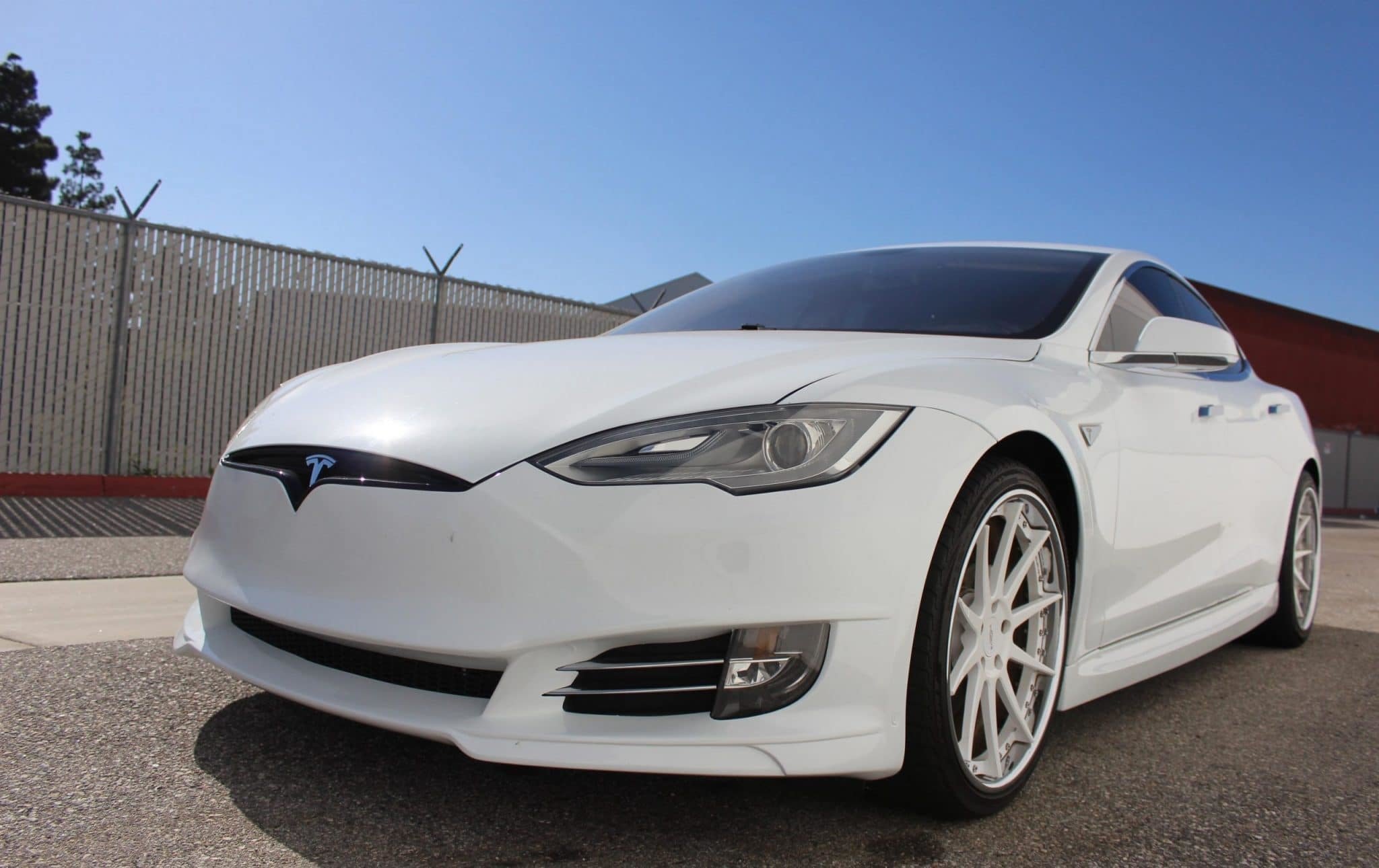 Unplugged Performance Refresh Front Fascia System for Tesla Model S latest model