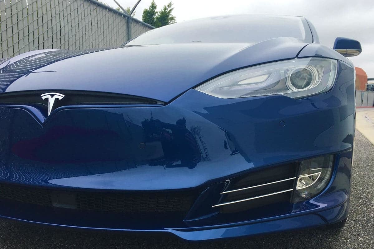 Unplugged Performance Refresh Front Fascia System for Tesla Model S carbon fiber