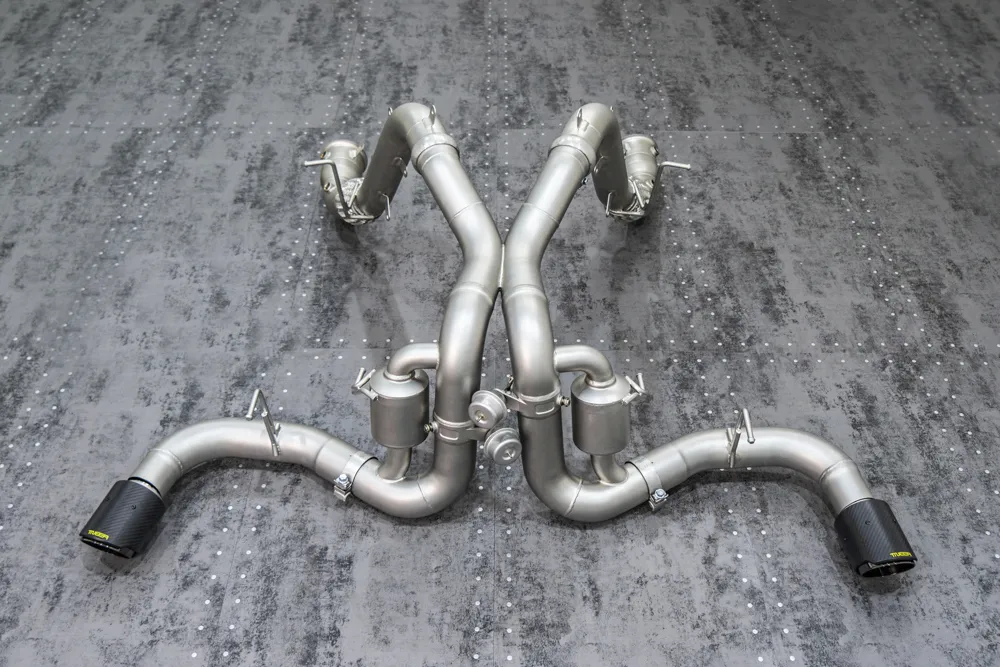TNEER Exhaust Systems for McLaren 540C