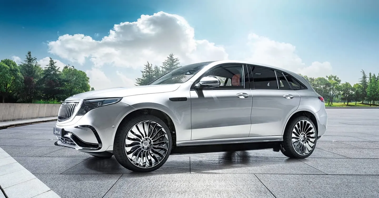Carbon Fiber Body Kit Set for Mercedes HEQC - based on EQC new style