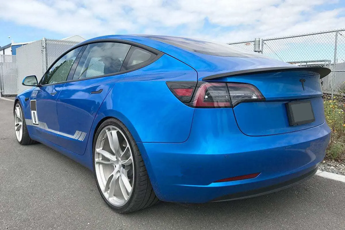 Unplugged Performance Aero Efficiency Package a for Tesla Model 3 latest model