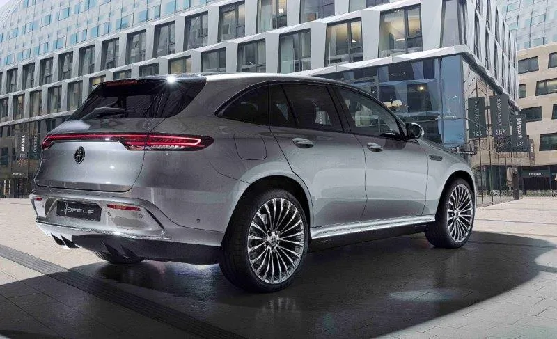 Carbon Fiber Body Kit Set for Mercedes HEQC - based on EQC latest model