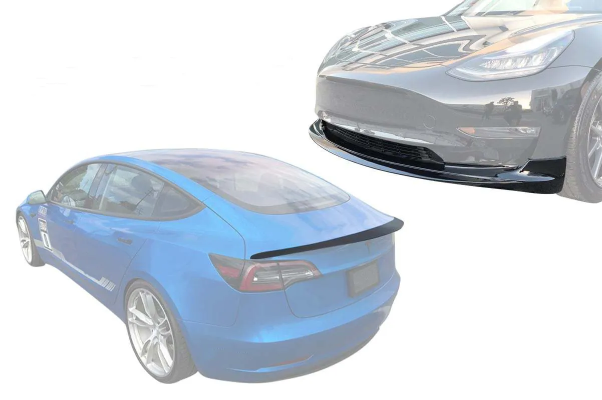 Unplugged Performance Aero Efficiency Package a for Tesla Model 3 new model