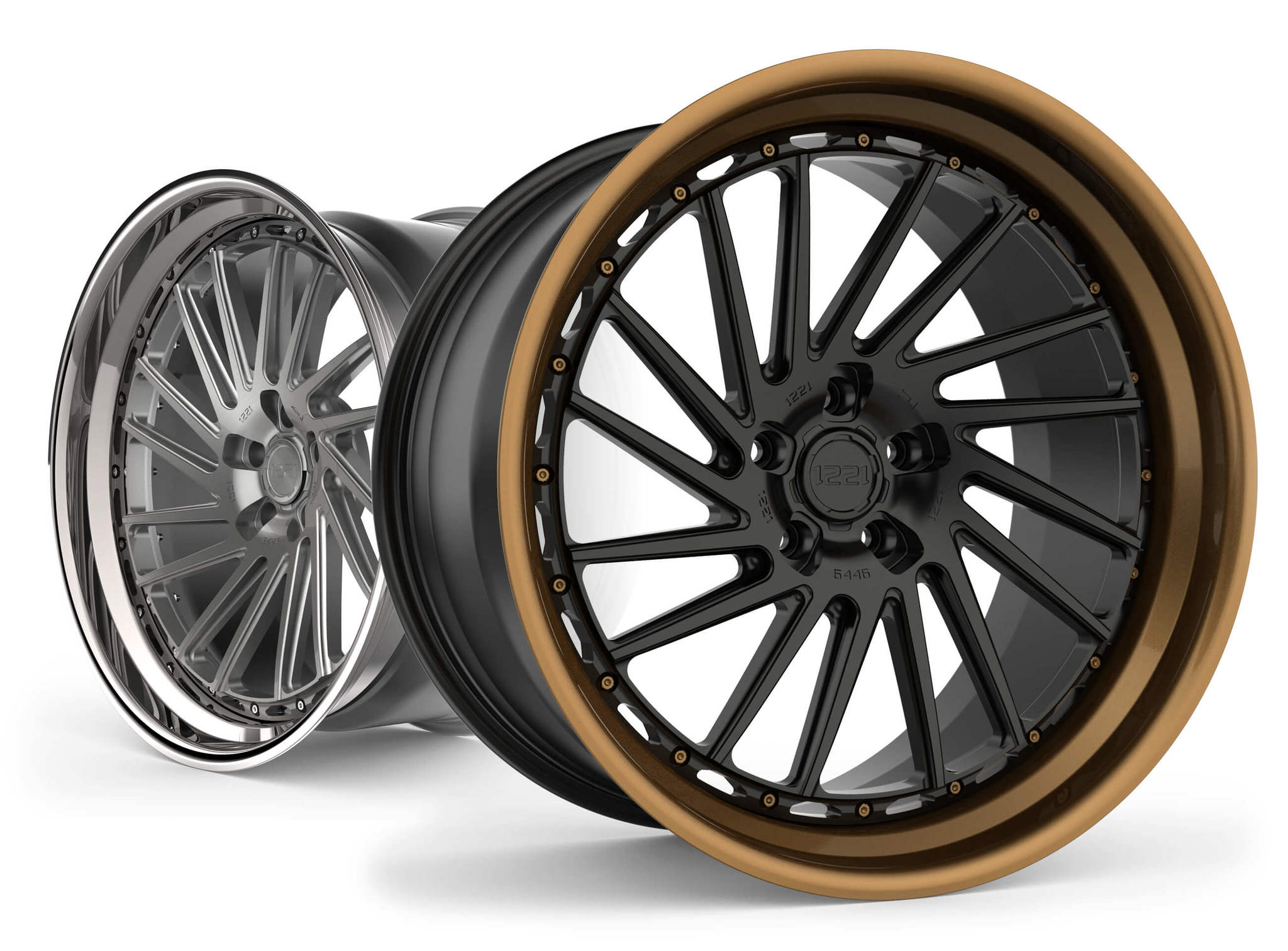 1221  Wheels   R6446 AP3X APEX3.0 forged wheels