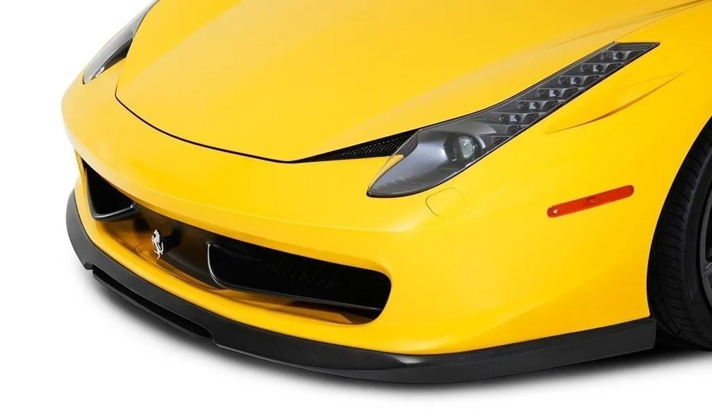 VORSTEINER STYLE CARBON front center splitter for Ferrari 458 Italia new model