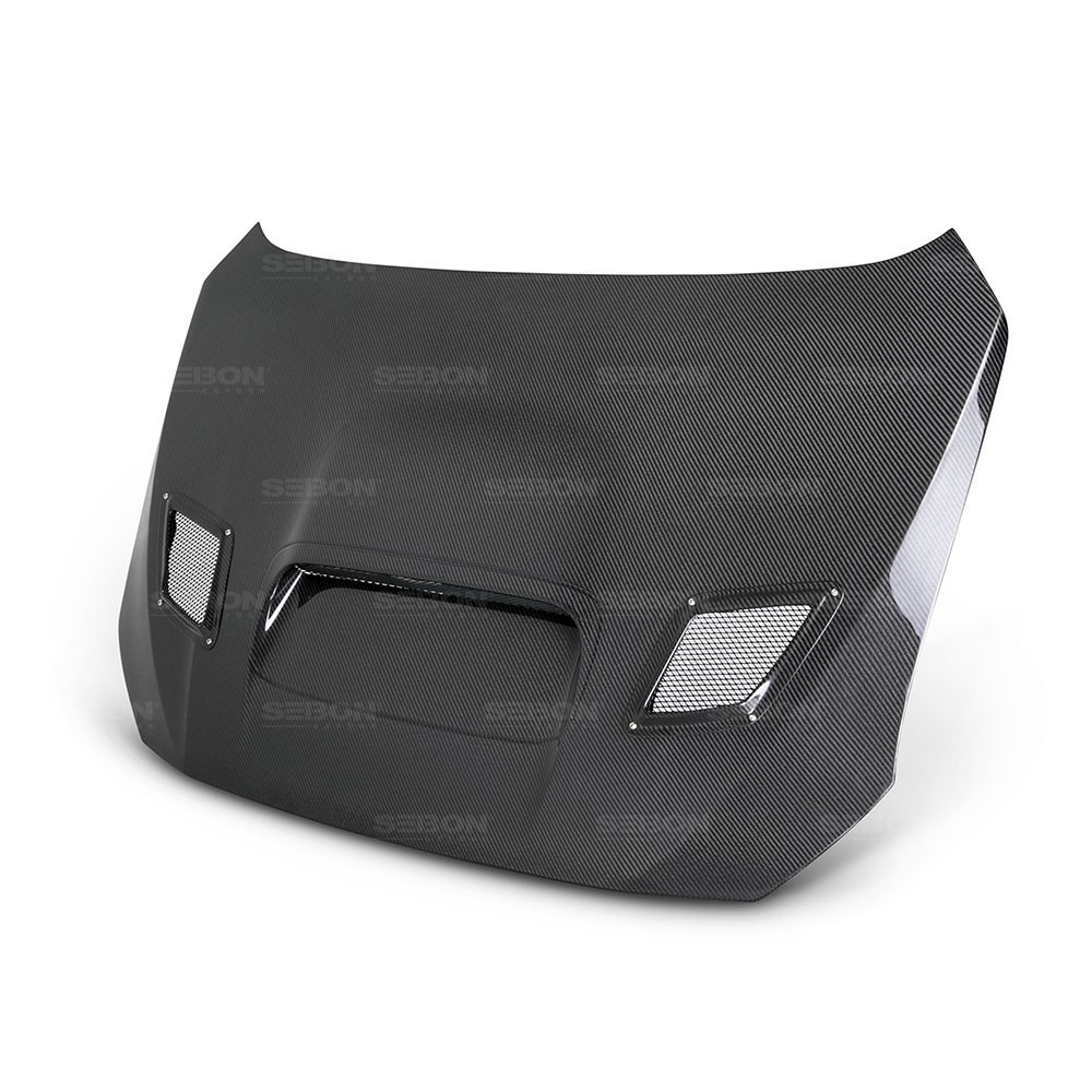 SEIBON CS-STYLE CARBON FIBER HOOD FOR  SUBARU WRX / STI new model