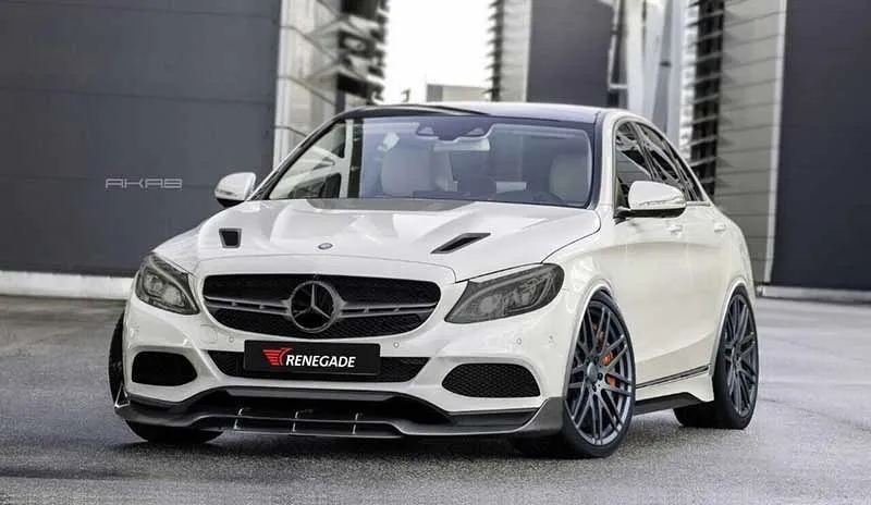 Check price and buy Renegade Design body kit for Mercedes-Benz C-class W205