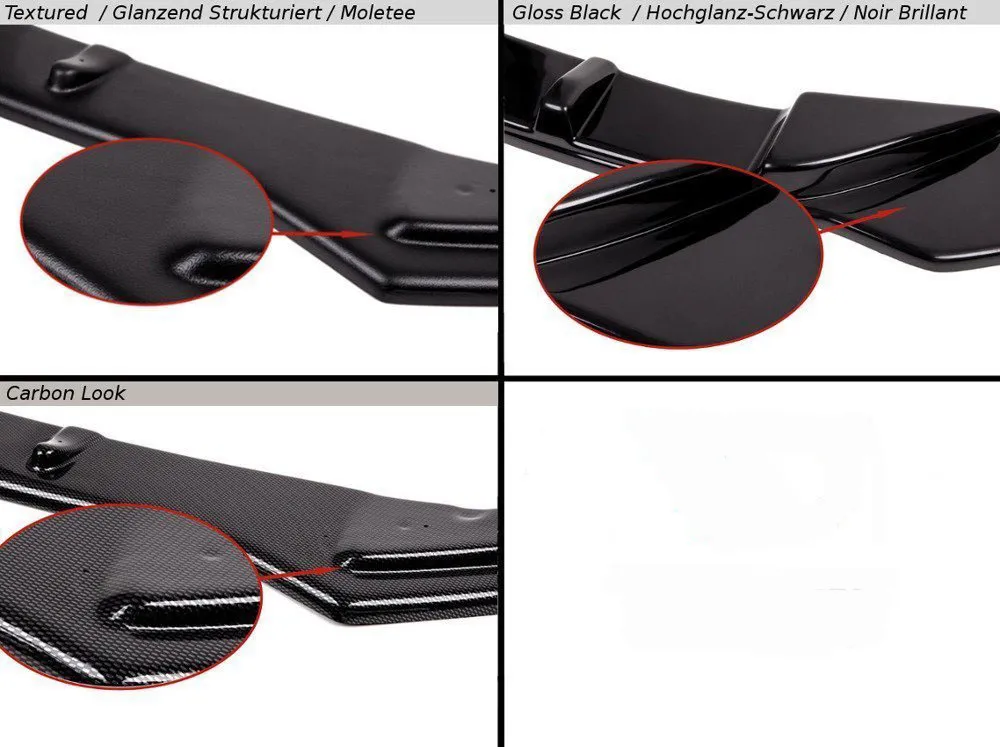 Maxton Design CENTRAL REAR SPLITTER (WITH VERTICAL BARS) FOR LEXUS LS MK4 new model