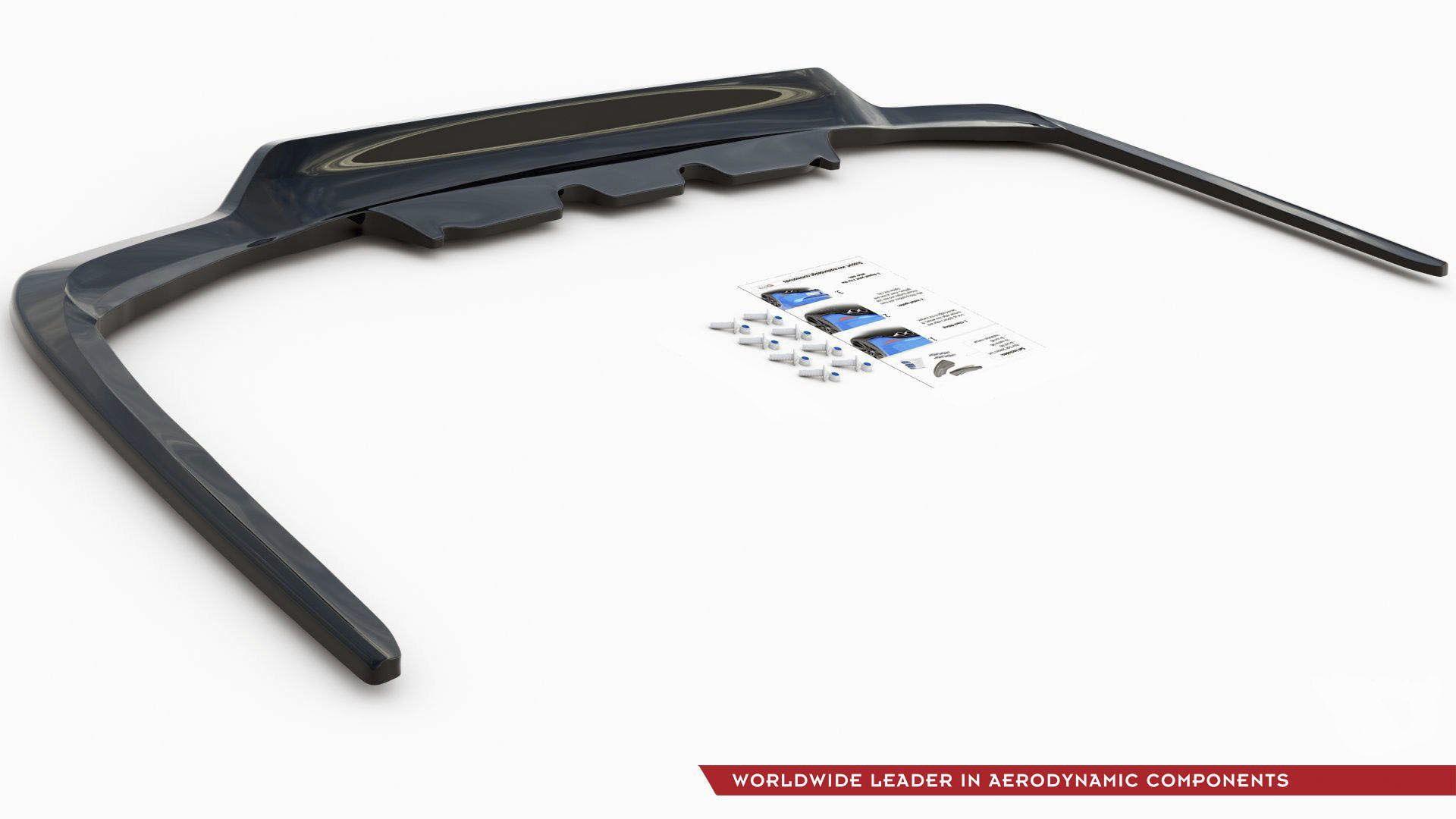 Maxton Design CENTRAL REAR SPLITTER (WITH VERTICAL BARS) FOR LEXUS LS MK4 new style