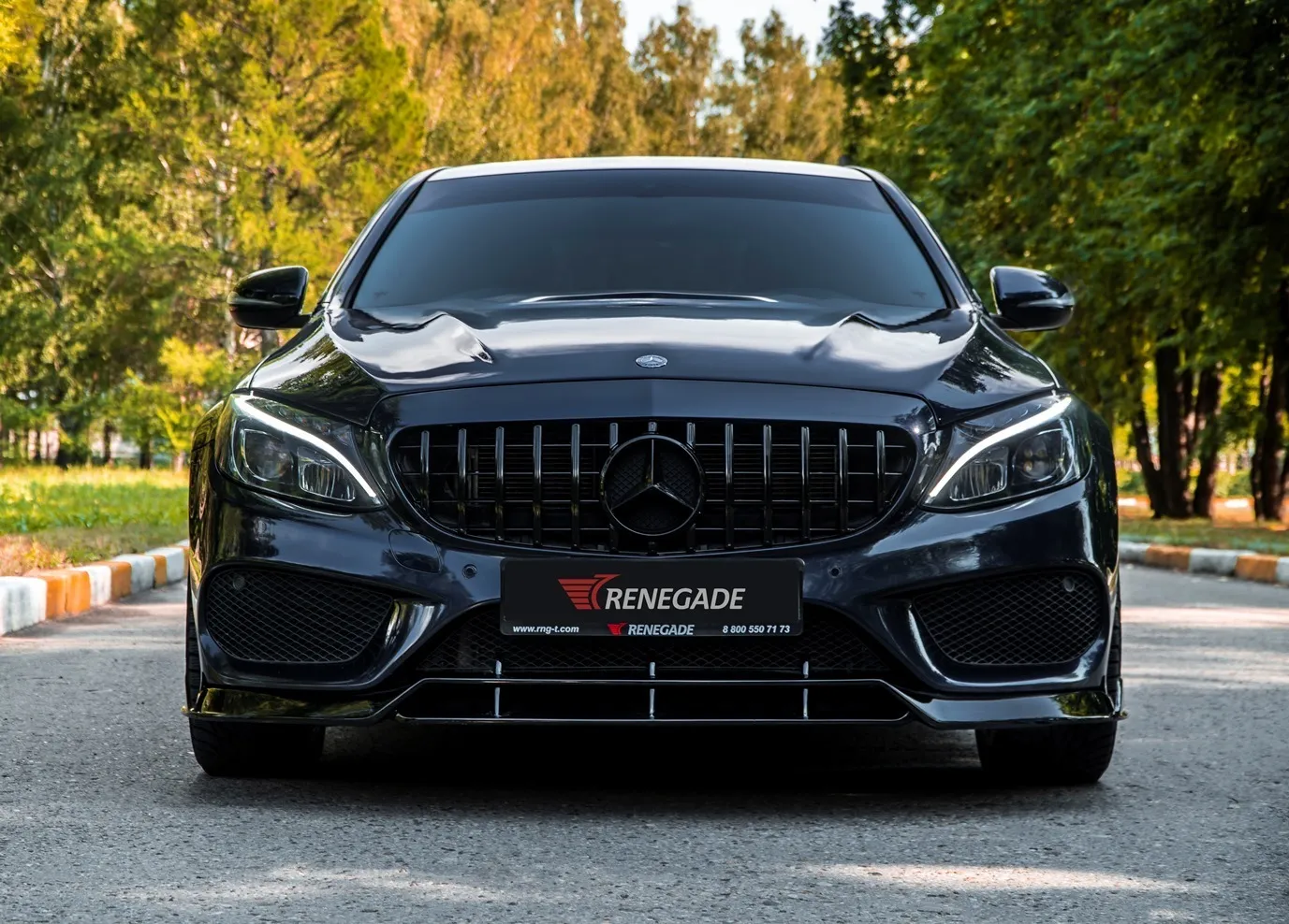 Check price and buy Renegade Design body kit for Mercedes-Benz C-class W205