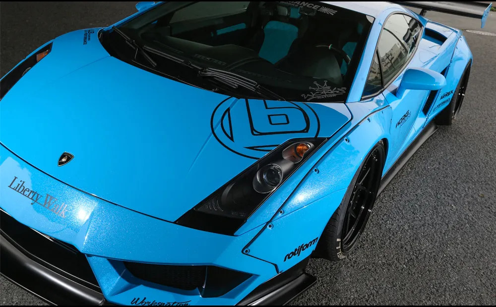 Check our price and buy Liberty Walk body kit for Lamborghini Gallardo!