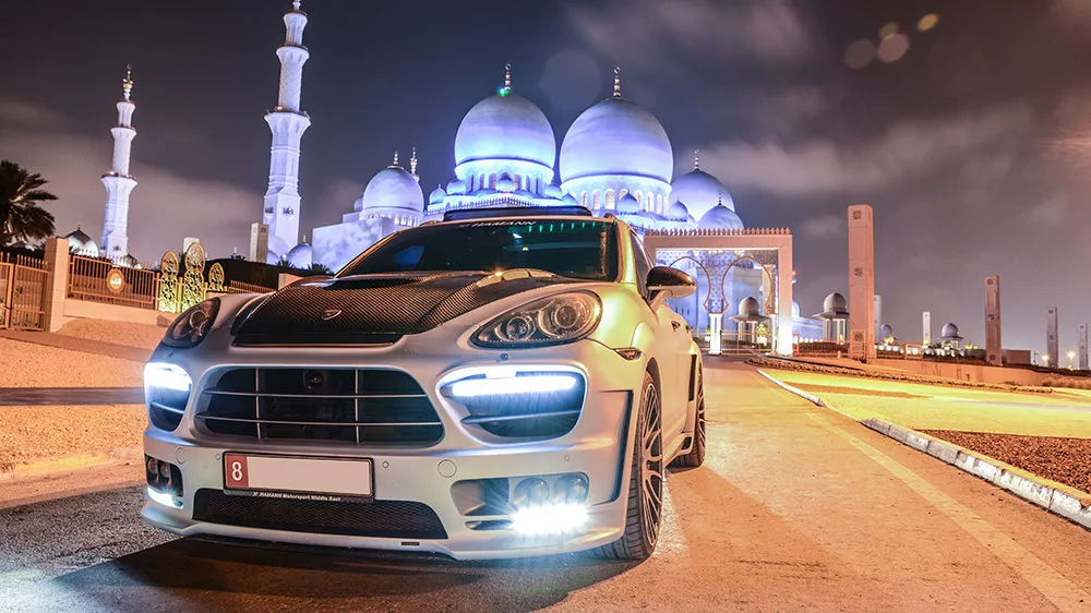 Hamann body kit for Porsche Cayenne new model