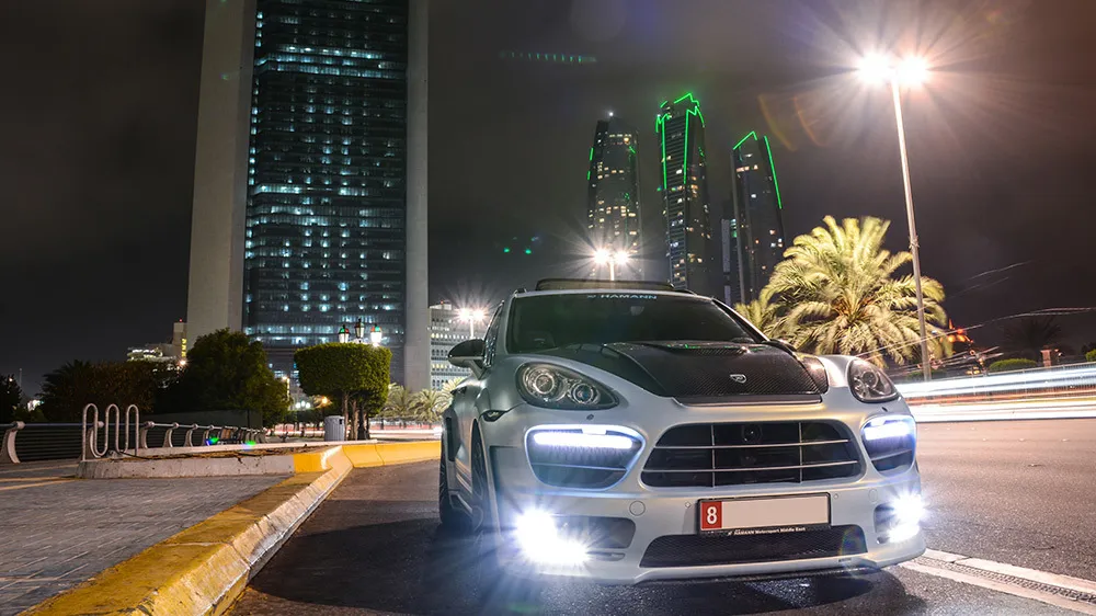 Hamann body kit for Porsche Cayenne new style