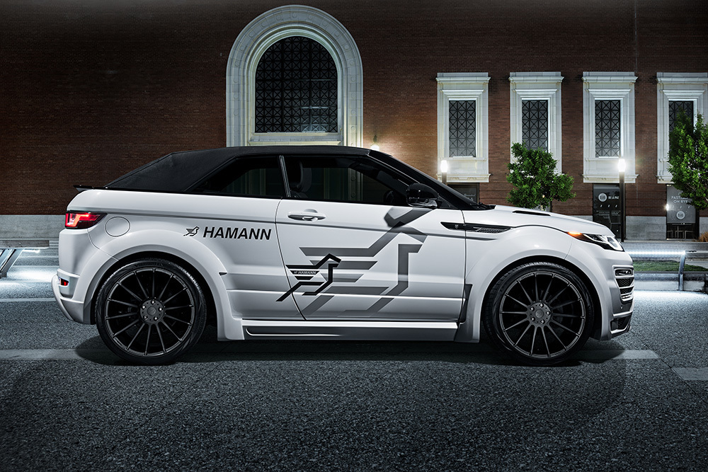 Hamann body kit for Range Rover Evoque Cabrio Widebodykit new style