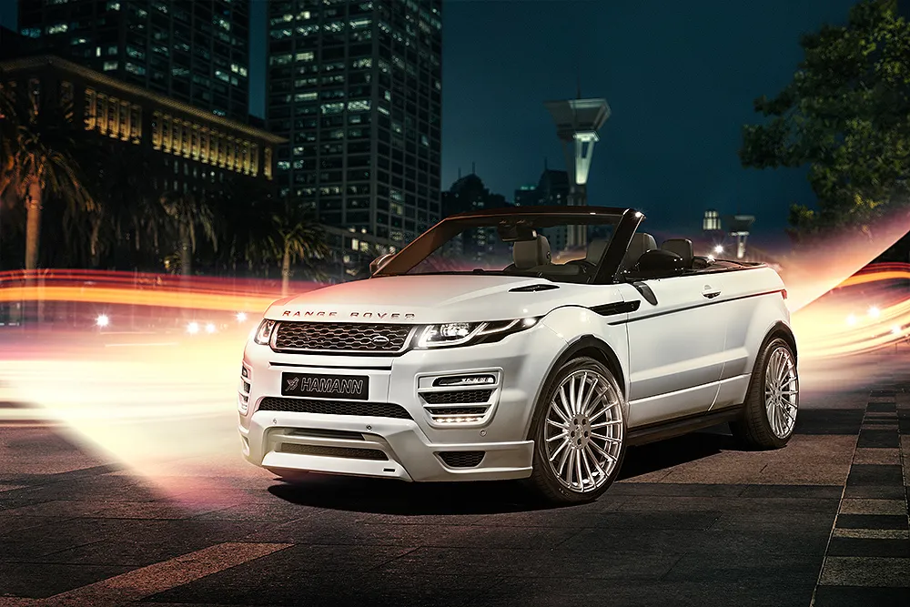 Hamann body kit for Range Rover Evoque Cabrio new model