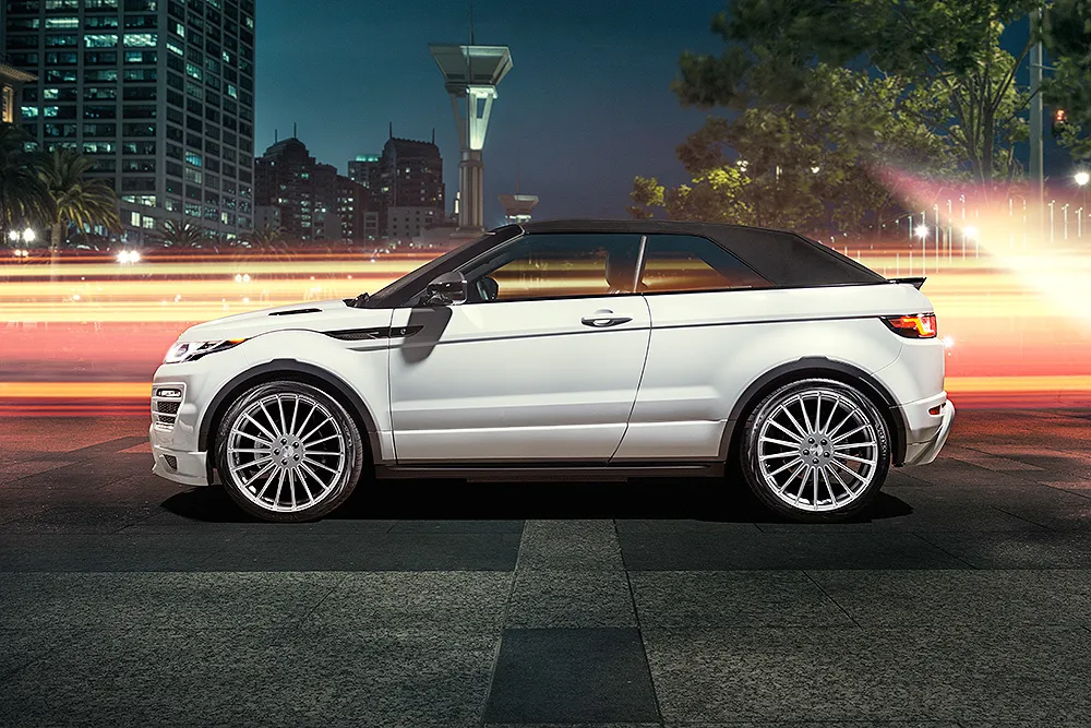 Hamann body kit for Range Rover Evoque Cabrio new style