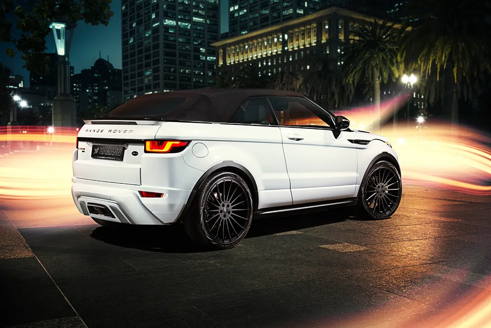 Hamann body kit for Range Rover Evoque Cabrio latest model