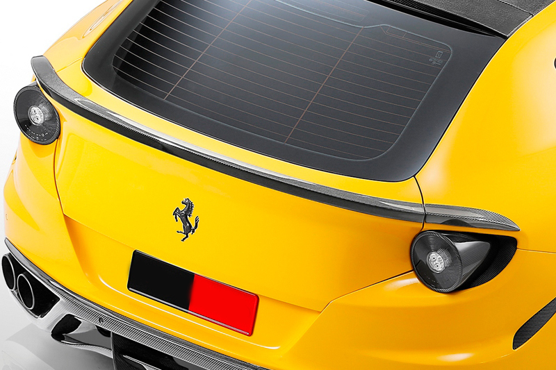 Carbon fiber trunk spoiler Novitec Style for Ferrari FF