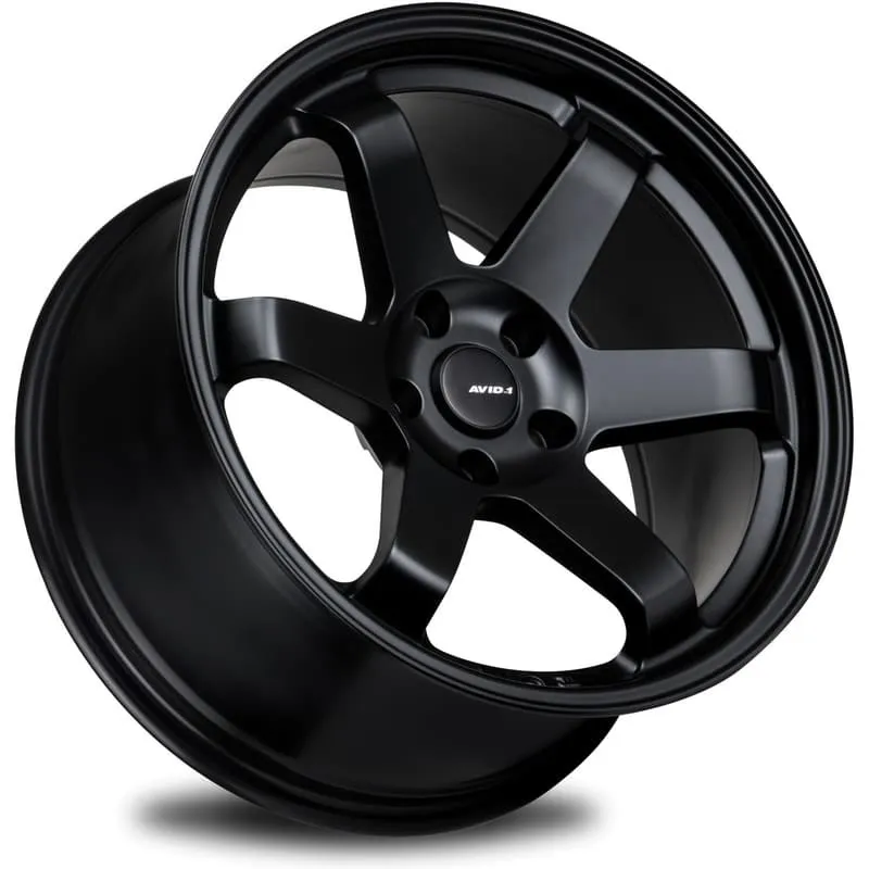 AVID1 AV.06 Matte Black light alloy wheels
