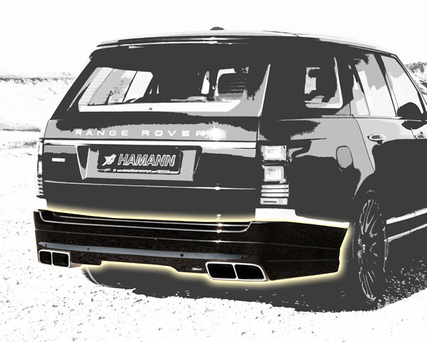 Hamann body kit for Range Rover carbon