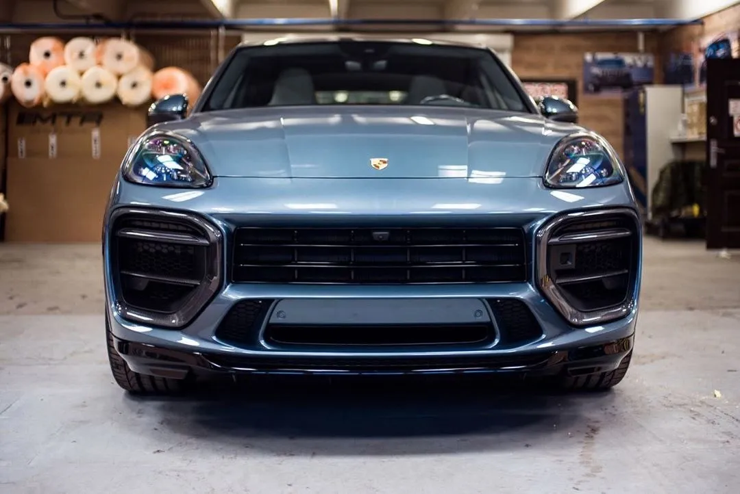 Check price and buy MTR Design Wide Body Carbon Fiber kit for Porsche Cayenne Coupe