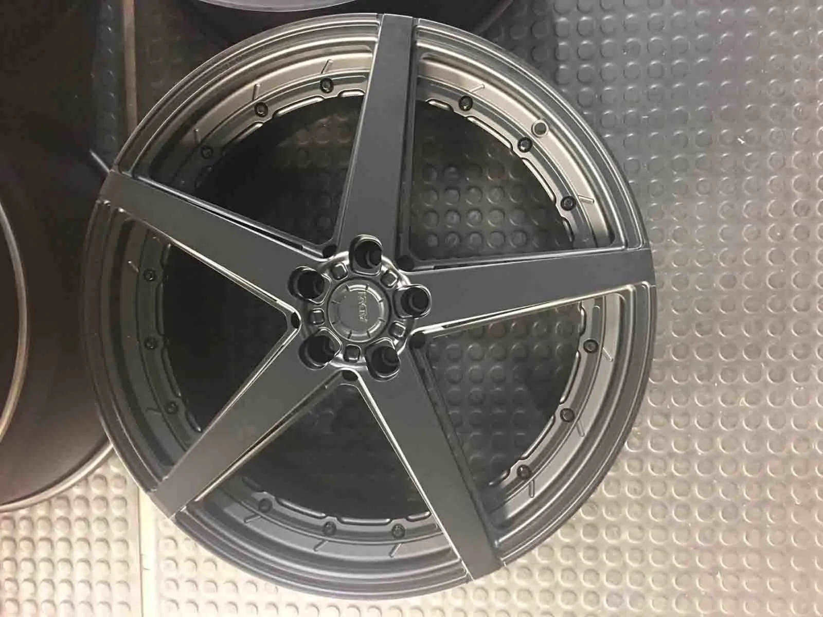 Ferrari F12 Berlinetta on ADV.1 ADV5 M.V2 Advanced Series Forged Wheels Detail View