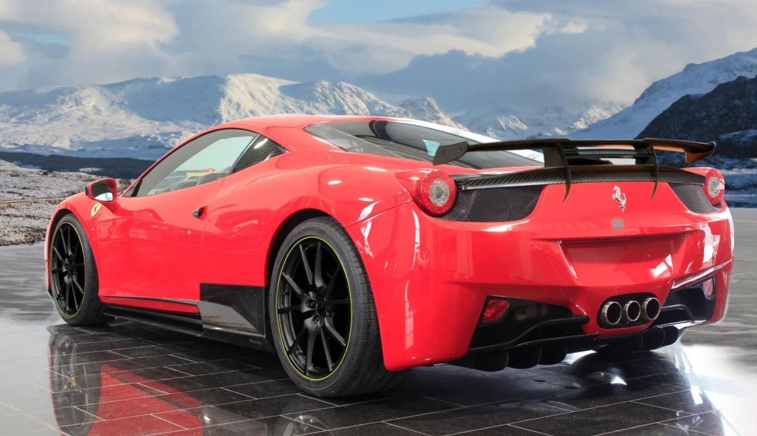 Mansory body kit for Ferrari 458 Italia carbon