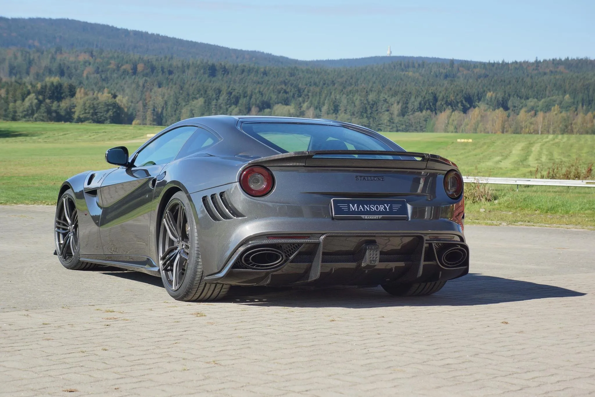 Mansory body kit for Ferrari F12berlinetta carbon