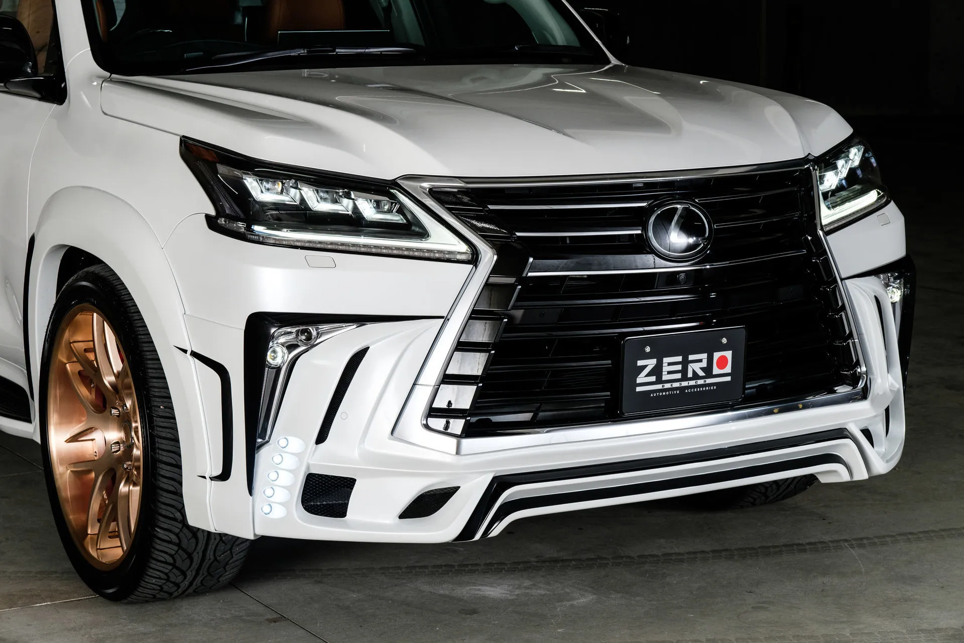 Zero Design body kit for LEXUS LX570 new style