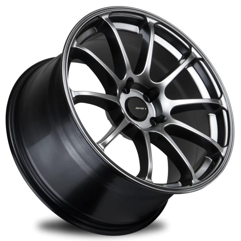AVID1 AV.27 Hyper Black light alloy wheels