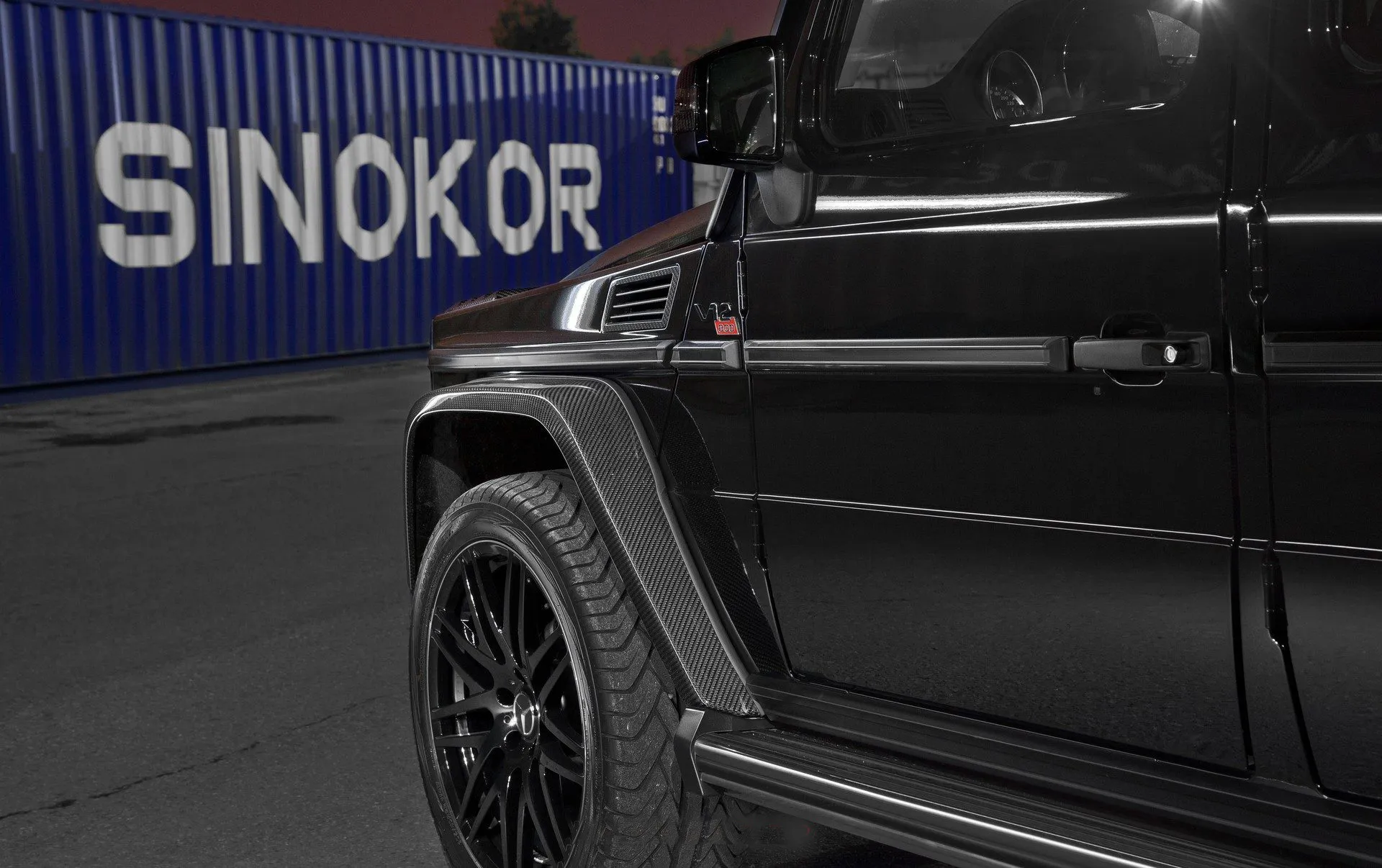 Hodoor Performance Carbon fiber Set for Mercedes G-class