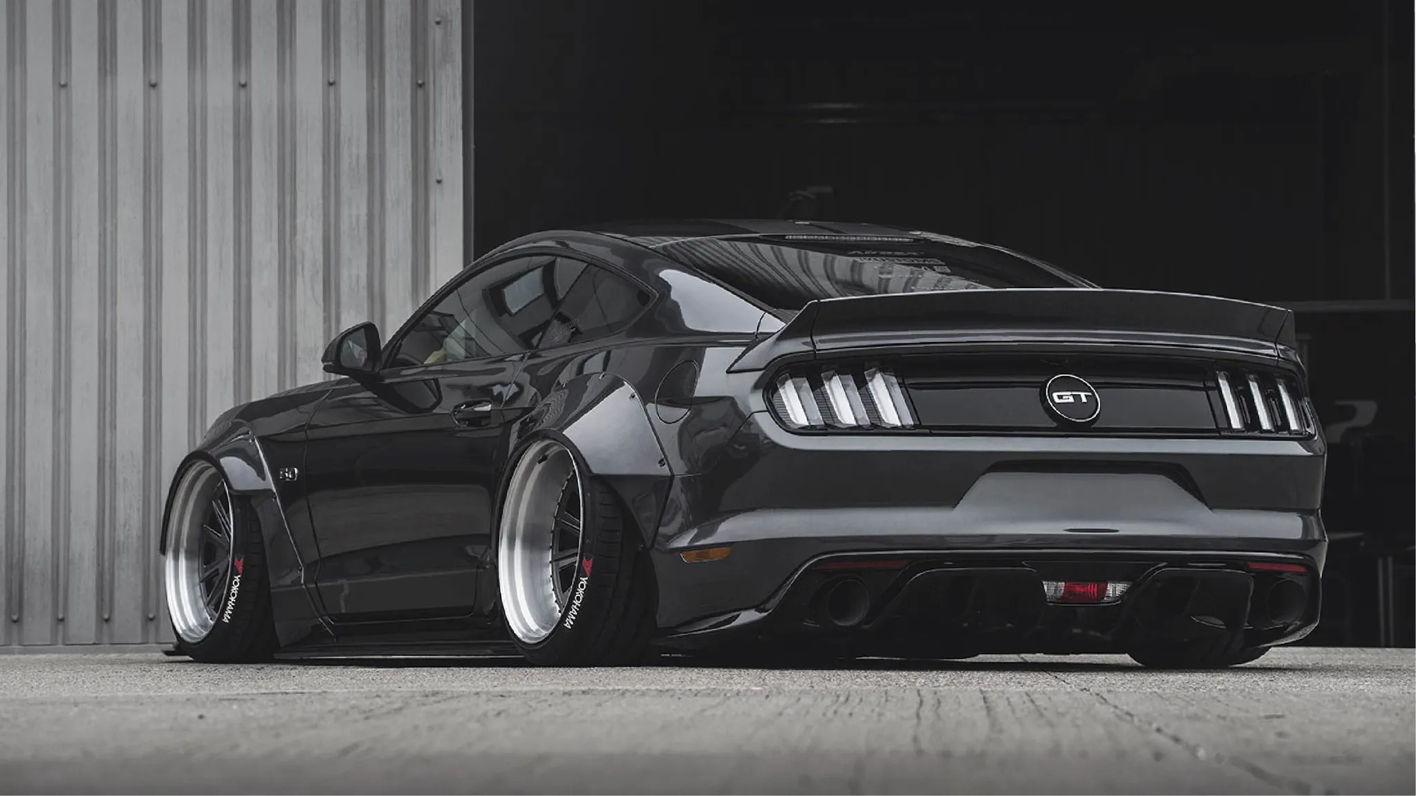 Check our price and buy Liberty Walk Body kit for Ford Mustang!