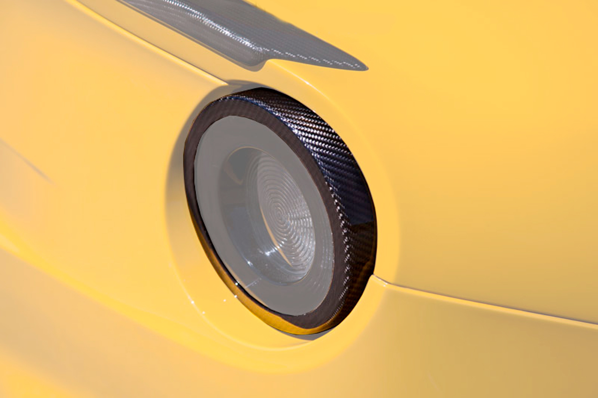 Hodoor Performance Carbon fiber tail light pads Novitec Style for Ferrari F12 Berlinetta