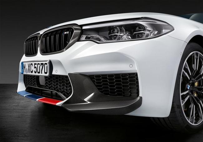 Hodoor Performance Carbon fiber front bumper pads M Performance for BMW M5 F90