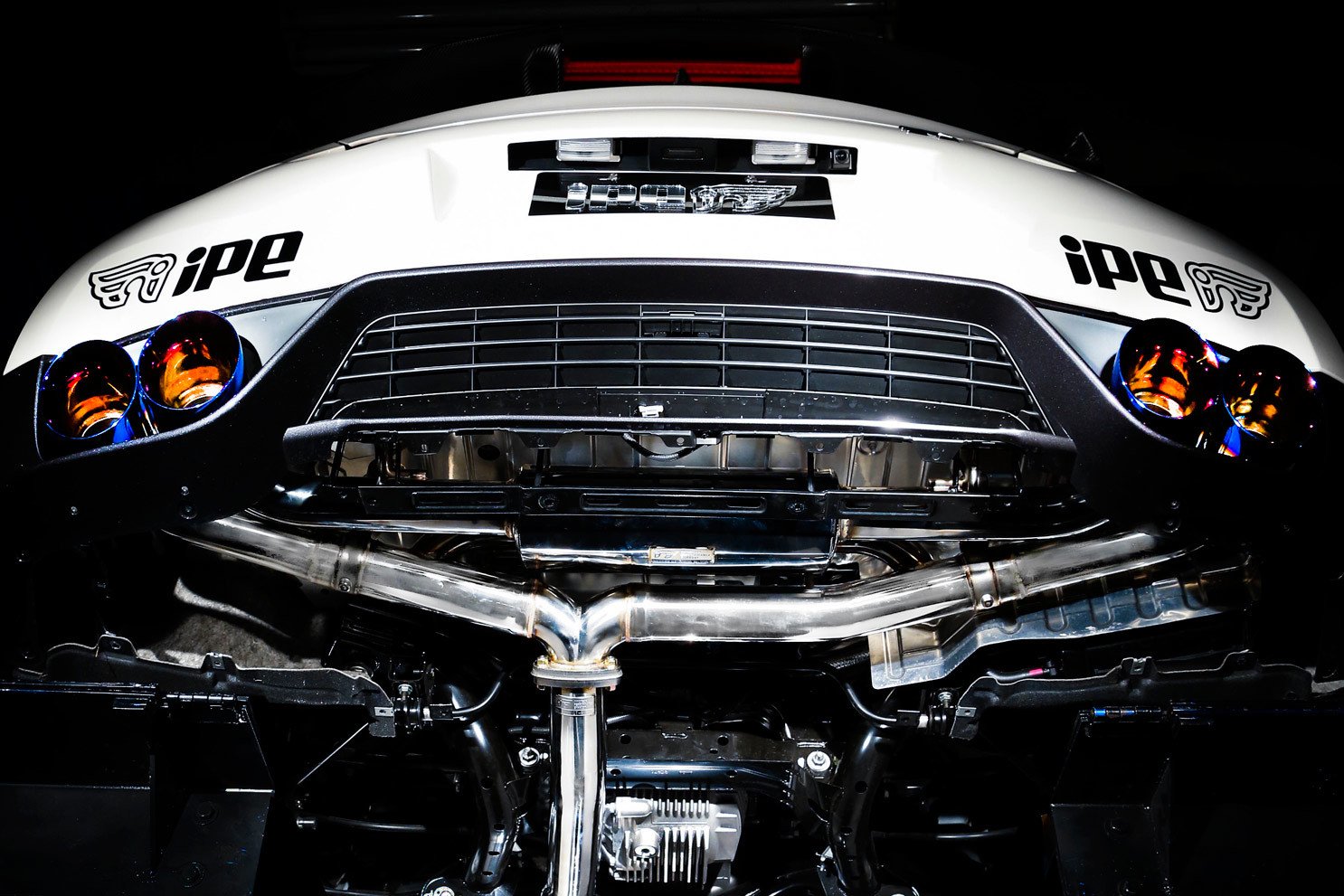 IPE exhaust system for Nissan GT-R R35