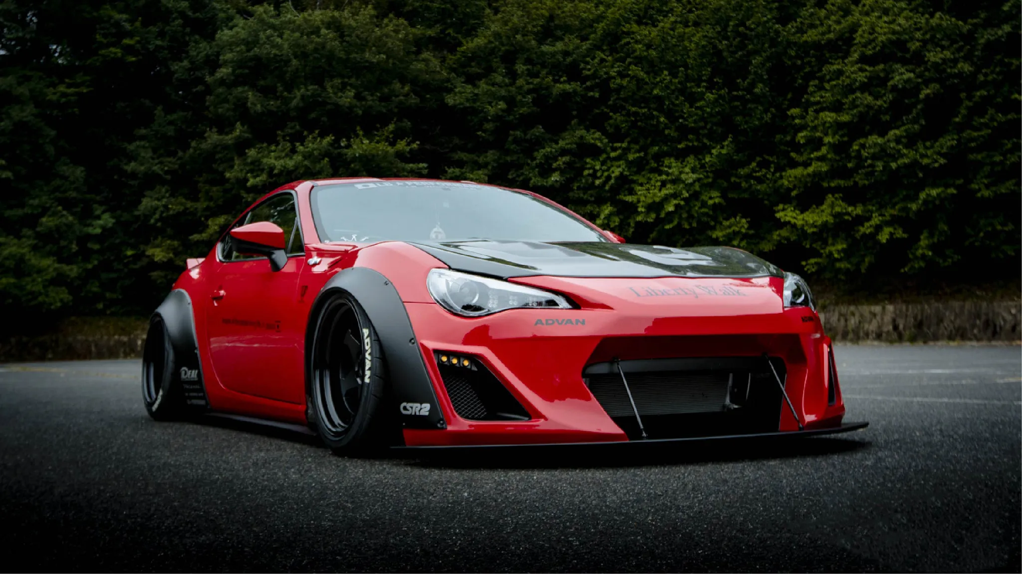 Liberty Walk nation body kit for Toyota 86 new model